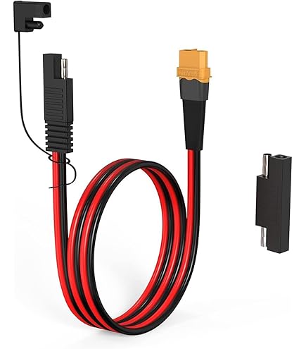 Amazon.com: ELFCULB 12AWG XT60i to SAE Adapter Extension Cable